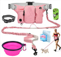 Hands-Free Dog Walking Kit | Leash, Bowl & Treat Pouch