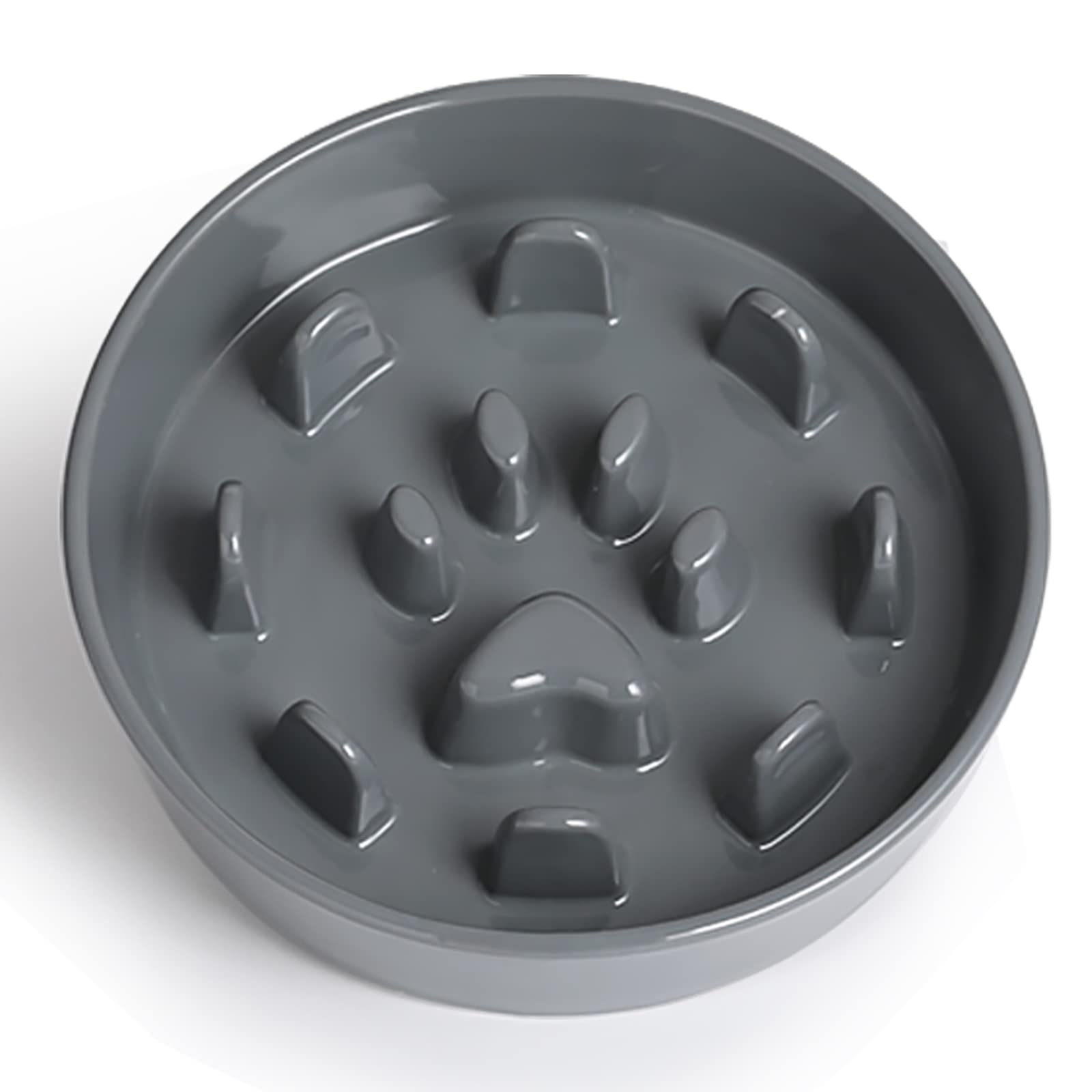 Slow Feed Ceramic Dog Bowl | Healthy Eating Bowl for Dogs