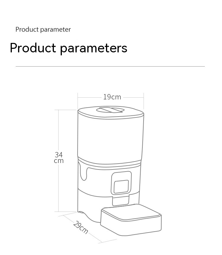 6L Smart Automatic Pet Feeder | WiFi Remote Feeding System